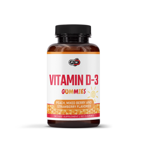 PURE NUTRITION - VITAMIN D-3 1000 IU - 60 gummies